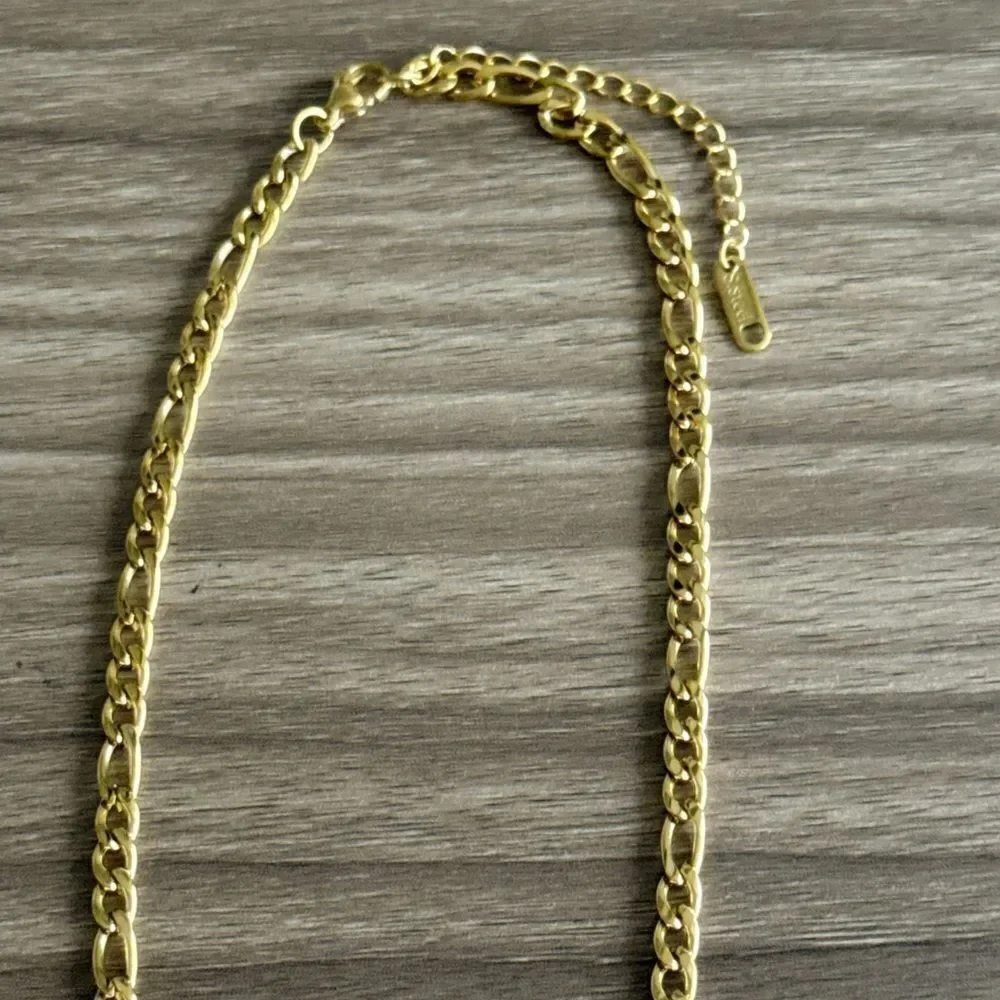 Gold Chain Necklace Q623